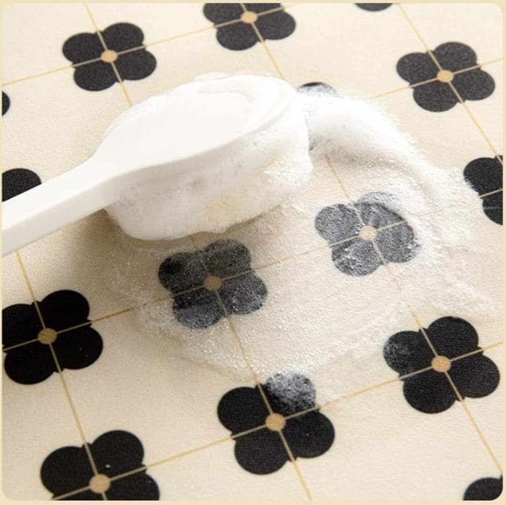 Colorful Diatomite Washer or Dryer Cover, Cute Dust-proof Mat for Laundry Machine, 23.6X23.6 in (Colorful-A)