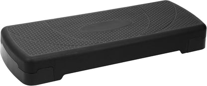 BalanceFrom Aerobic Step Platform Trainer with Adjustable 3-Level Risers, 400 Pound Weight Capacity – Non-Slip Exercise Stepper for Cardio, Strength, and Fitness Workouts at Home or Gym