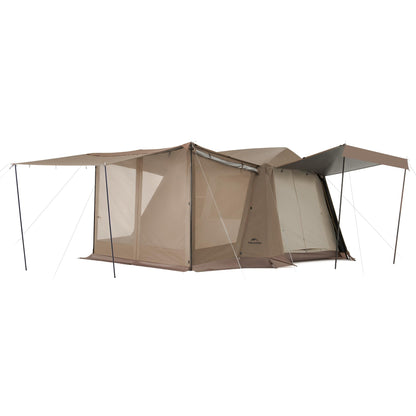 Naturehike Village Instant Tent, 4 Person 8 Person Camping Tent with Full Rainfly, Waterproof Large Cabin Tents for Car Camping