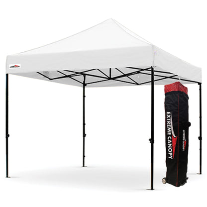 Extreme Canopy Heavy Duty Steel Instant Popup Canopy (10'x10', White)
