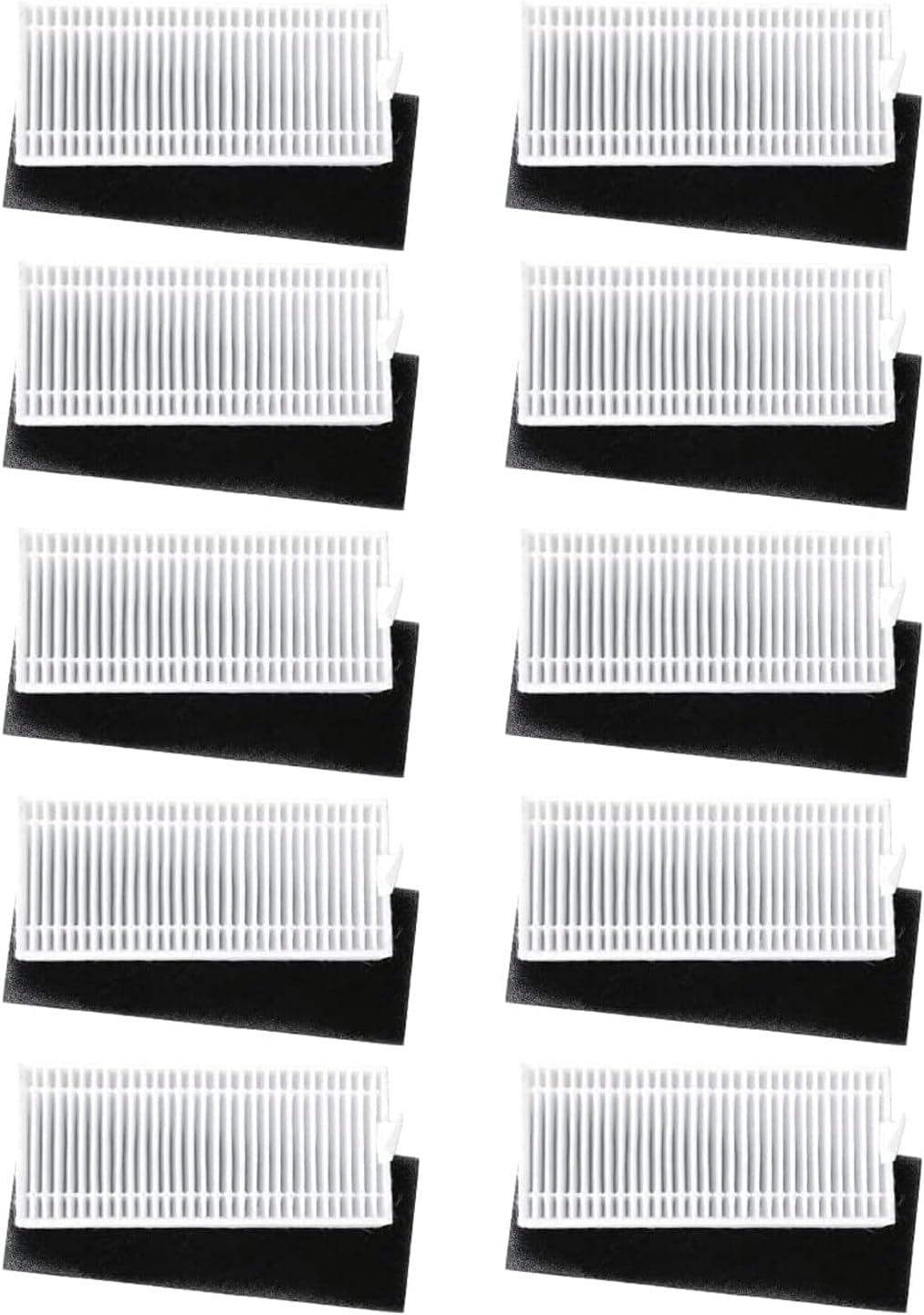 Robot Vacuum Filter Fits Tikom G8000/G8000Pro Robotic Vacuum Cleaner (10 Filters)