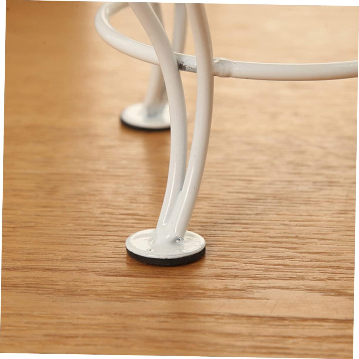 White Multifunctional Pot Stand, Planter Base and Display Plant Rack for Indoor Balcony and Garden Use