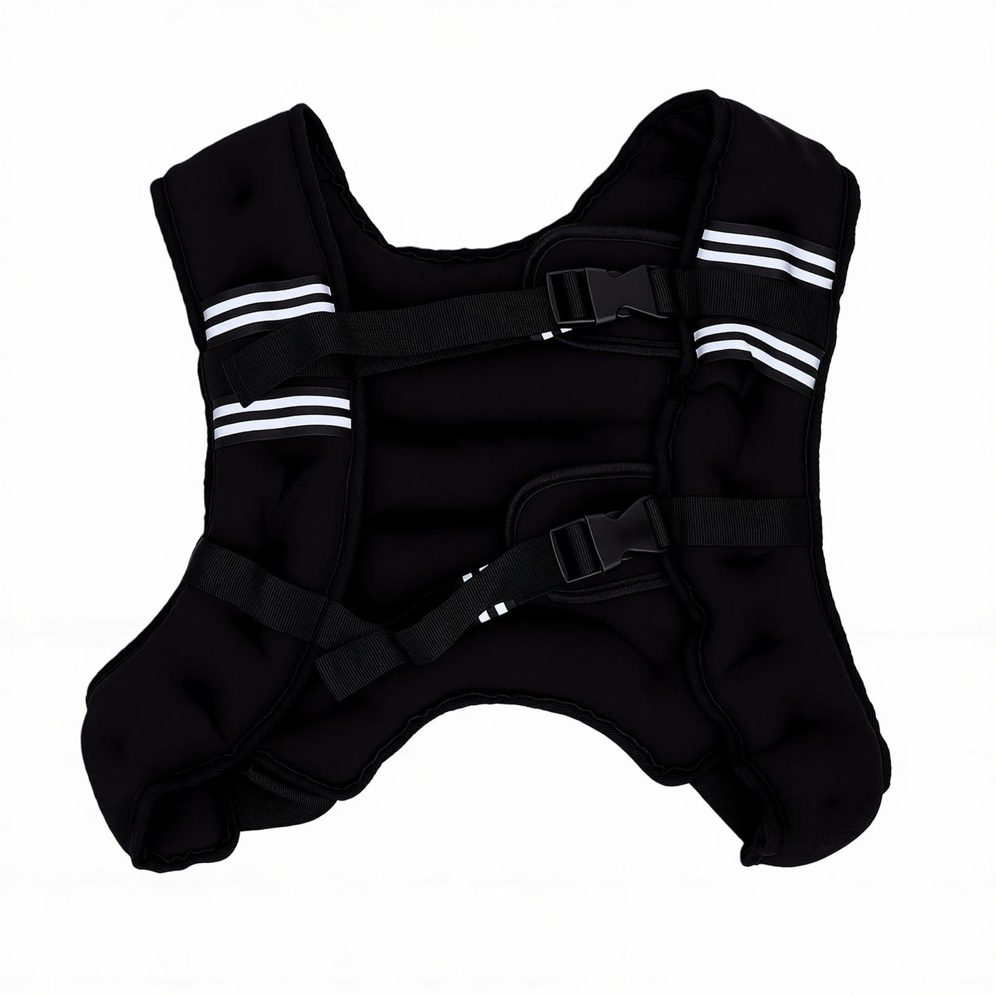 Generic Weighted Vest, Adjustable Neoprene Weight Vest for Men and Women with Reflective Stripe, Strength Training Running Jogging Workout Weightlifting (8KG)
