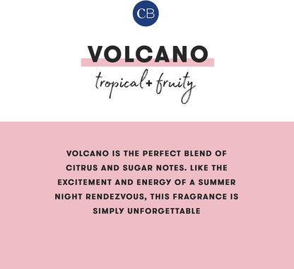 Capri Blue Room Spray - Volcano Air Freshener with Tropical Fruits and Sugared Citrus Notes - Home Air Fresheners -