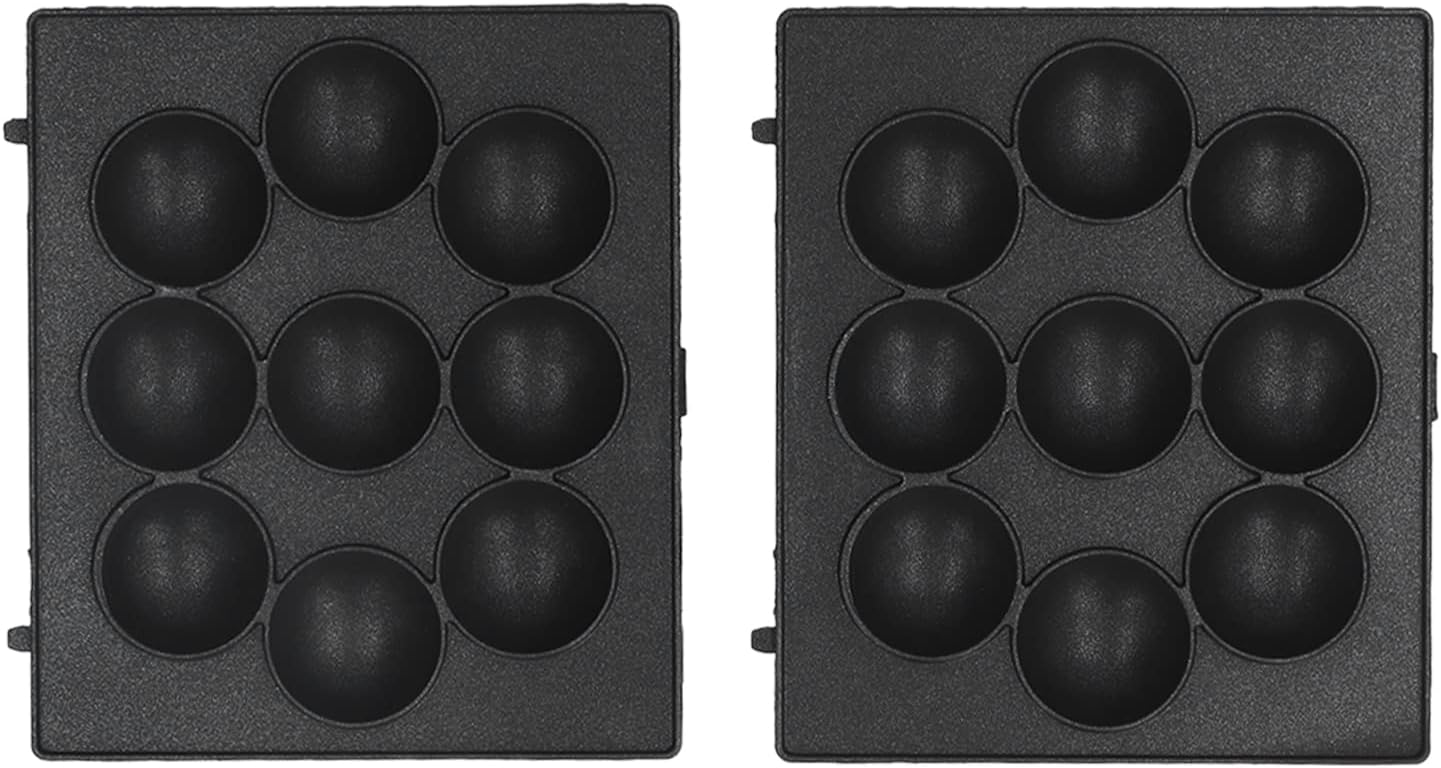 Non Stick Meatball Baking Tray, 9 Hole Baking Pan, Stainless Steel Octopus Meatball Grill Cooking Plate