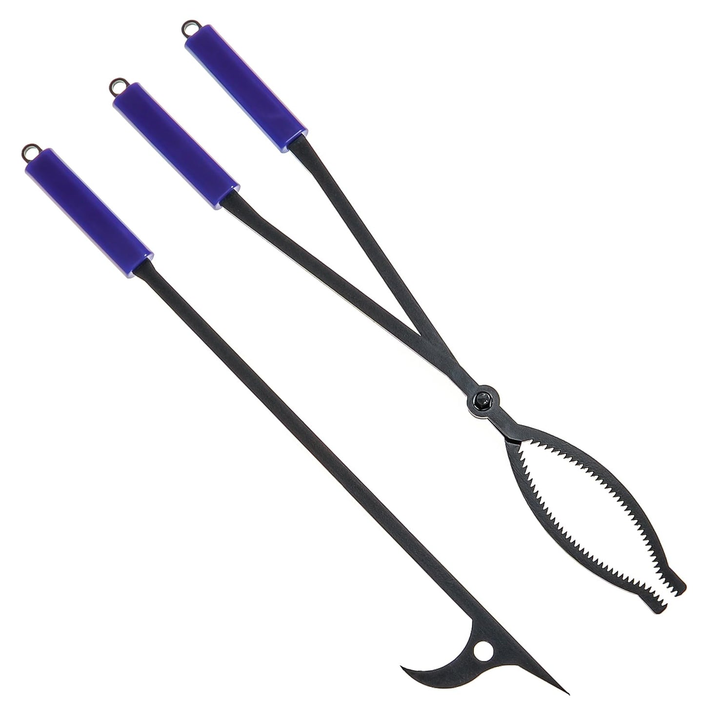 CKLT 28" Firewood Tongs Log Grabber for Thick Logs Outdoor Indoor Camfire Firepit Bonfire Fireplace Tongs Heavy Duty Wrought Rustproof Safely Moves Firewood