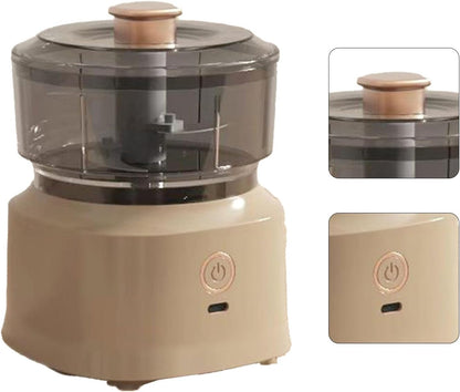 YUYTE Food Processors Meat Grinder - Electric Food Chopper, Multifunctional Stainless Steel Blades for Baby Food, Meat