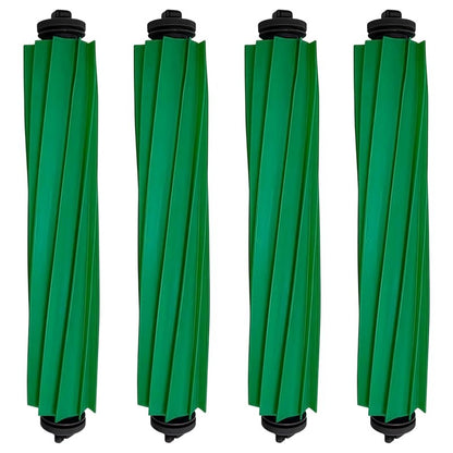 GIB Replacement Parts for iRobot Roomba Plus 505/405 Combo Robot Vacuum Accessories Kits, Multi-Surface Rubber Roller Brushes, 4 Pack