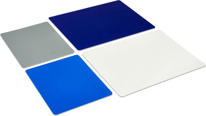 Farberware Flexible Kitchen Cutting Mat Set, 4-Piece, Made in the USA, Non-Slip Design, 8x10 and 11x14 Inches