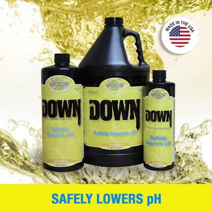 16 oz 4 oz Microbe Life Hydroponics pH Control Kit with pH Up and Down for Stability, Bottles, Sample of Premium Liquid