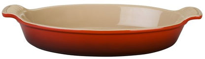 Heritage Oval Au Gratin Dish - Cerise