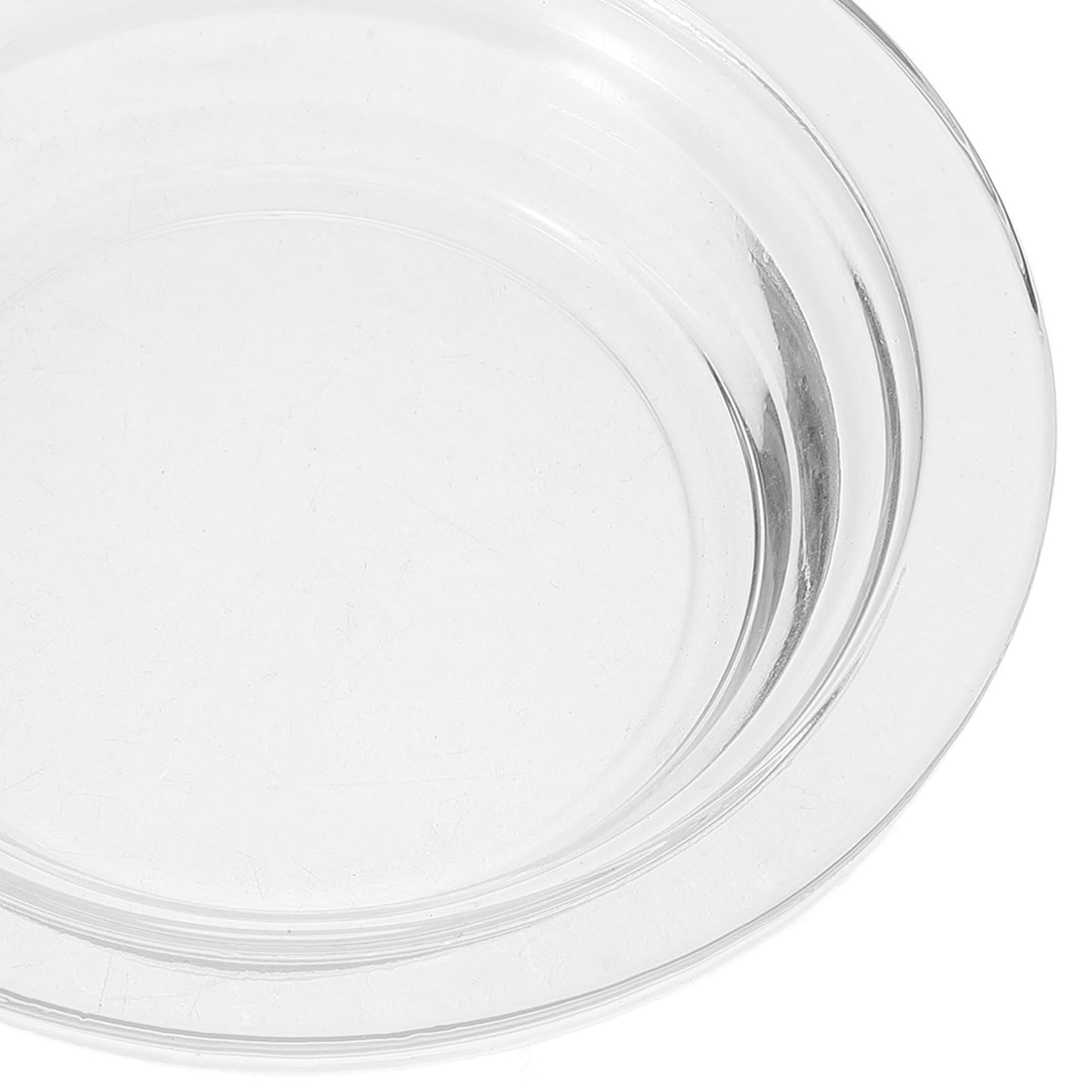 TOPPERFUN Replacement Wax Warmer Dish, 4.5in Aromatherapy Lamp Tray Wax Melt Liner Round Glass Oil Pan for Oil Melts