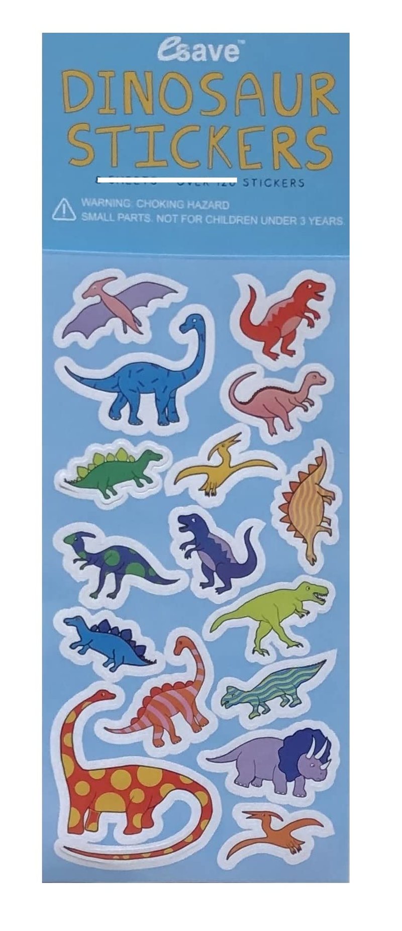Mickey Mouse Roadster Birthday Party Supplies Bundle includes 16 Dessert Cake Paper Plates and 1 Dinosaur Sticker Sheet