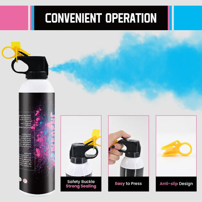 2Pack Gender Reveal Fire Extinguisher Blue or Pink Large Gender Reveal Smoke Powder Fire Extinguisher Baby Gender