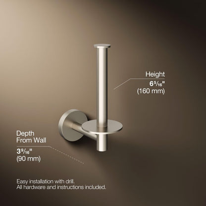KOHLER Elate Verticle Toilet Paper Holder K-27293-BN Bathroom Accessory