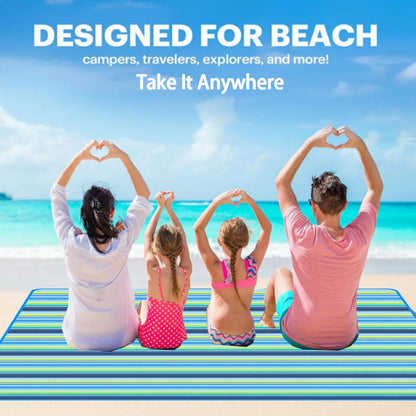 PUPOPIK Picnic Beach Blanket, Picnic Mat 80x60in Waterproof Foldable, Family Mat, Portable Large Picnic Blankets for Travel, Hiking, Music Festival