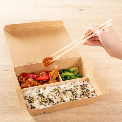 Restaurantware-Bambuddha 9.5 Inch To Go Chopsticks, 100 Durable Bamboo Chopsticks - With Paper Band, Bamboo Premium Chopsticks, For All Kinds Of Foods, Ideal For Cafes And Restaurants