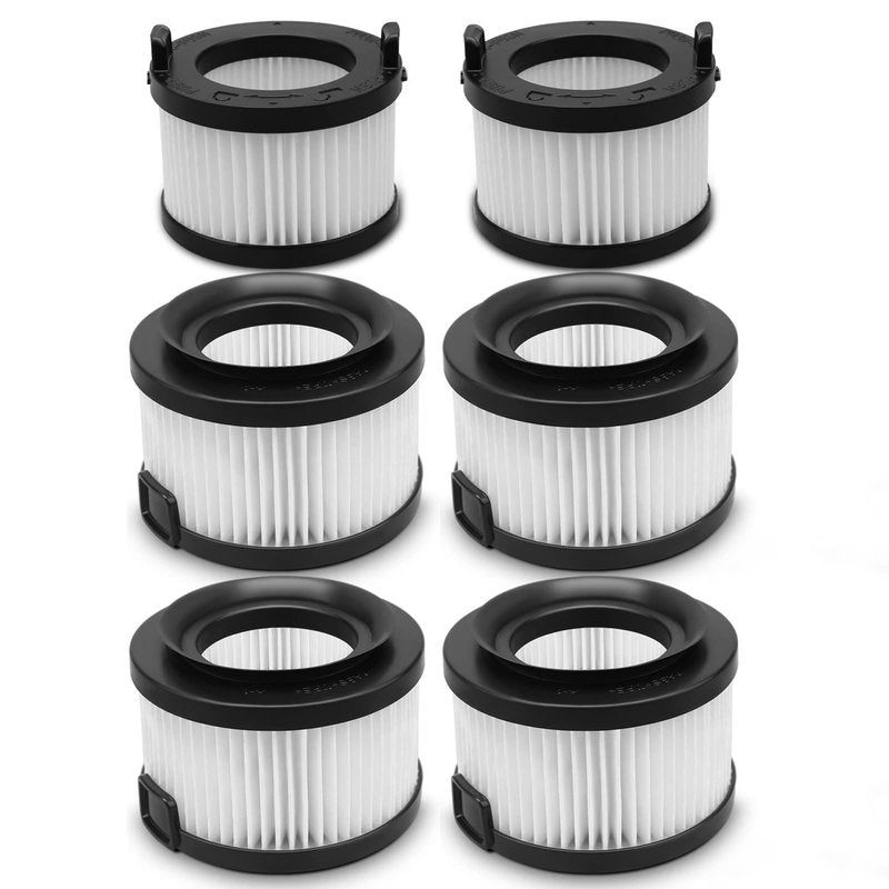 VortexIQ 40 Replacement HEPA Filter Compatible with LEVOIT Vacuum Cleaner,6-Pack Set, 2 Main Filter 4 Pre Filters Part#VortexIQ 40-RF (6 Pack)