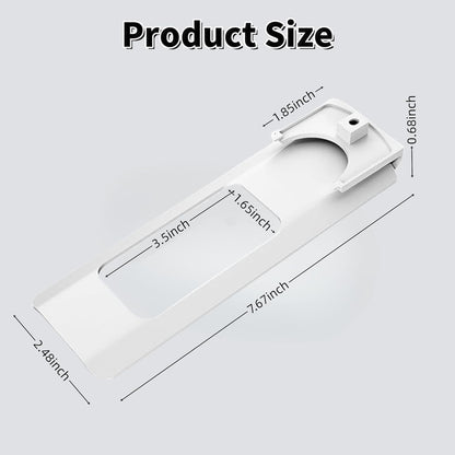 Jxueych White Water Dispenser Lever for Refrigerator Interior, Hand Free Handle, One-handed Portable Operation,