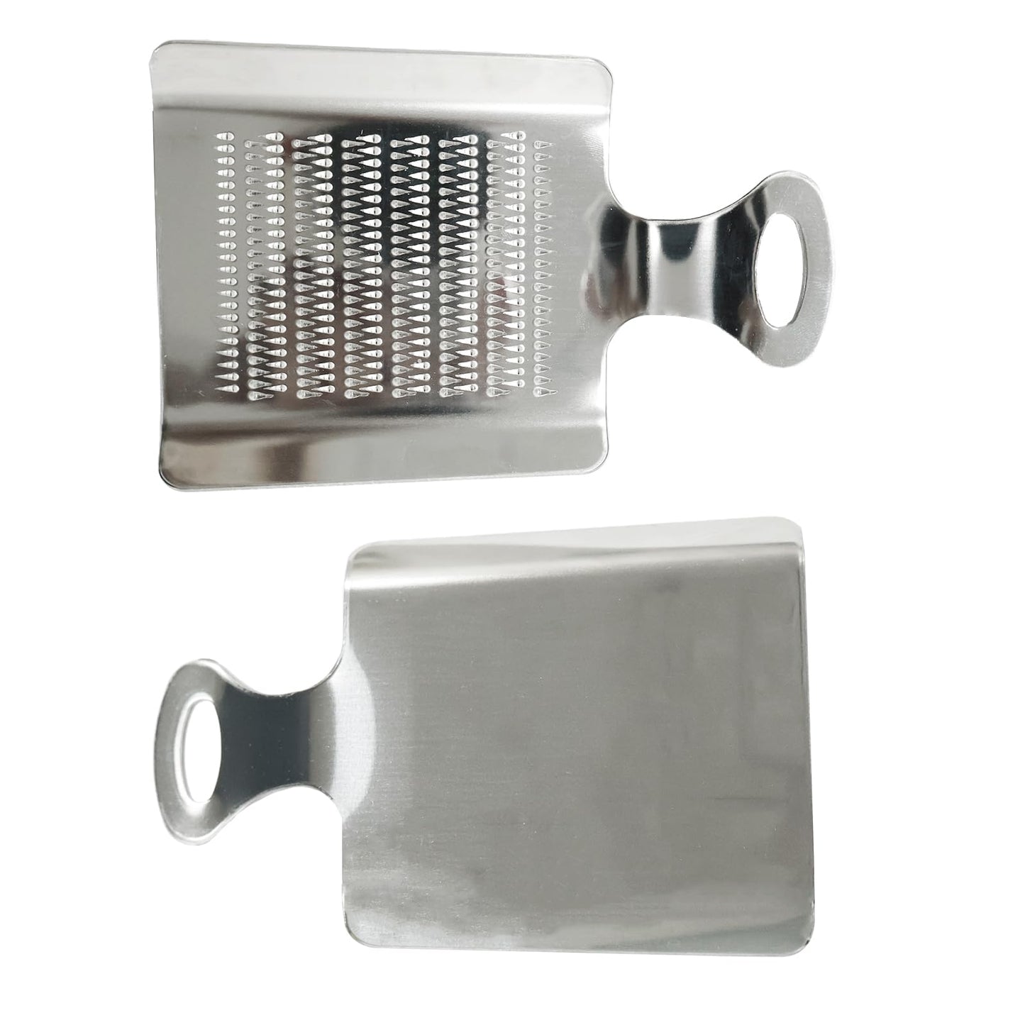 4.3" x 3"Inch Stainless Steel Nutmeg Chocolate Ginger Peeler, Mini Kitchen Grater, Food Grade Spice, Garlic, Wasabi Grater for Baking Cooking Seasoning
