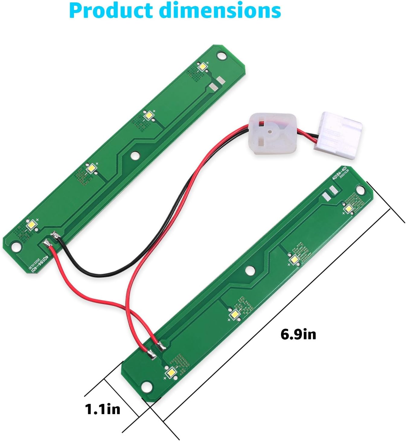 W11042554 LED Light Module Board for Whirlpool Amana Maytag Refrigerator, Replaces W11527432 W11333374