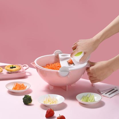 Hemoton Multi- Function Food Safety Holder Plastic Slicing Tool Food Slicer Cutter Finger Guard for Mandoline Slicer Grater Cutting (Green)