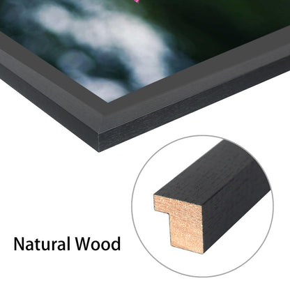 Mxtallup 18 x 18 in Diamond Painting Picture Frames 16x16in Diamond Art Frame , Display Pictures16x16 Inch/ 40x40 cm with Mat or 18x18 Inch/45x45 cm Without Mat, Wall Diamond Embroidery Picture Frame