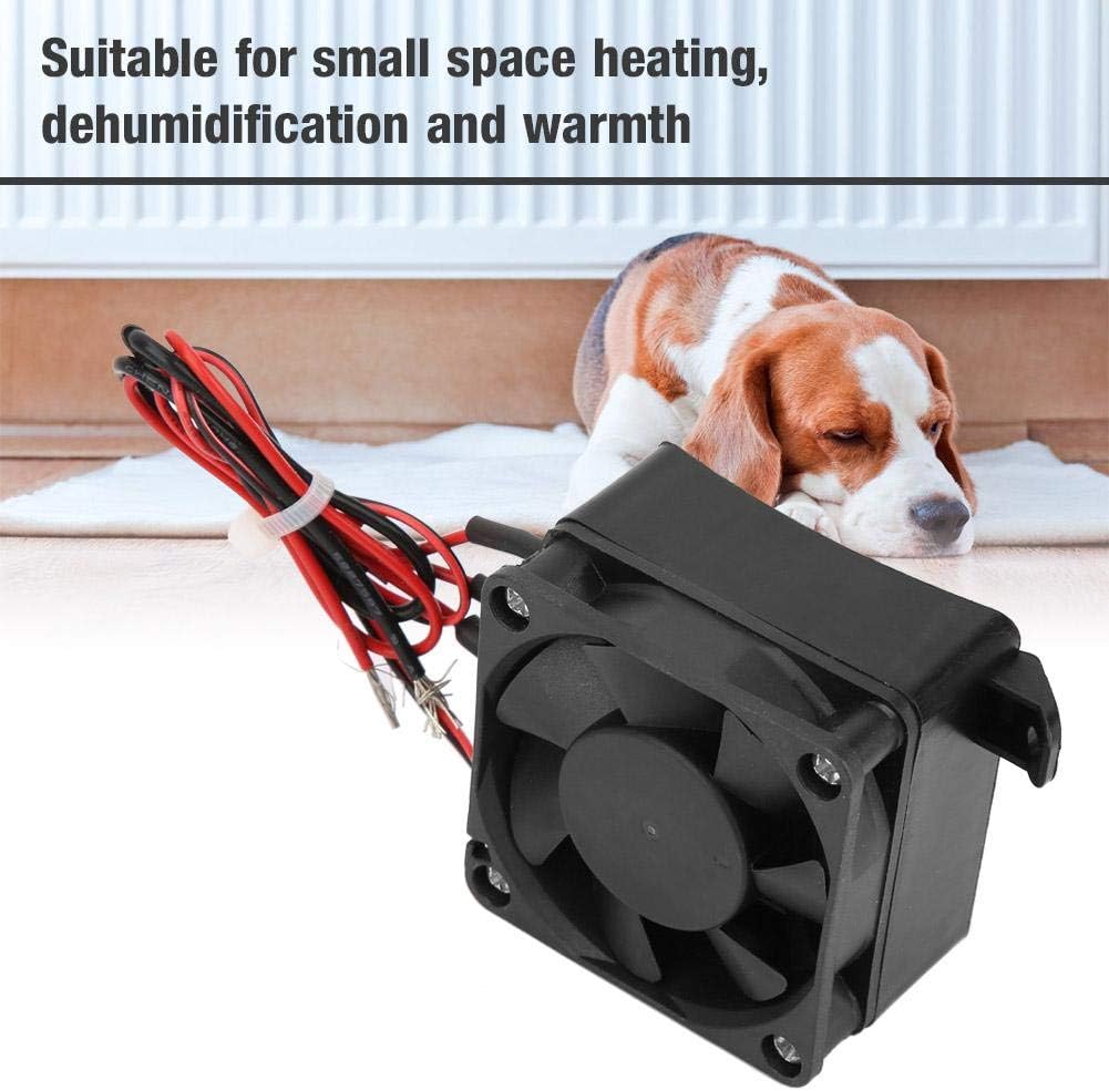 PTC Air Heater Mini Fan Heater 110V, Thermistor Heater with Constant Temperature Insulation (24V/350W)