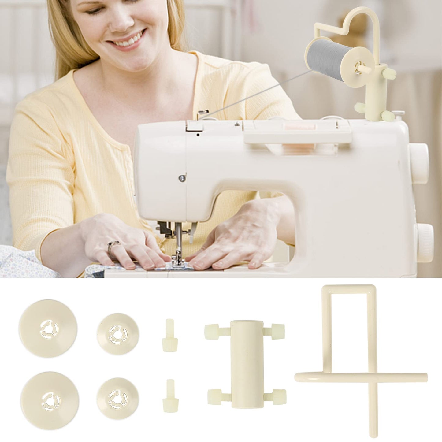 Thread Holders for Spools Thread Stand Spool Pin Adapter for Sewing Machine Embroidery Quilting Serger Machines
