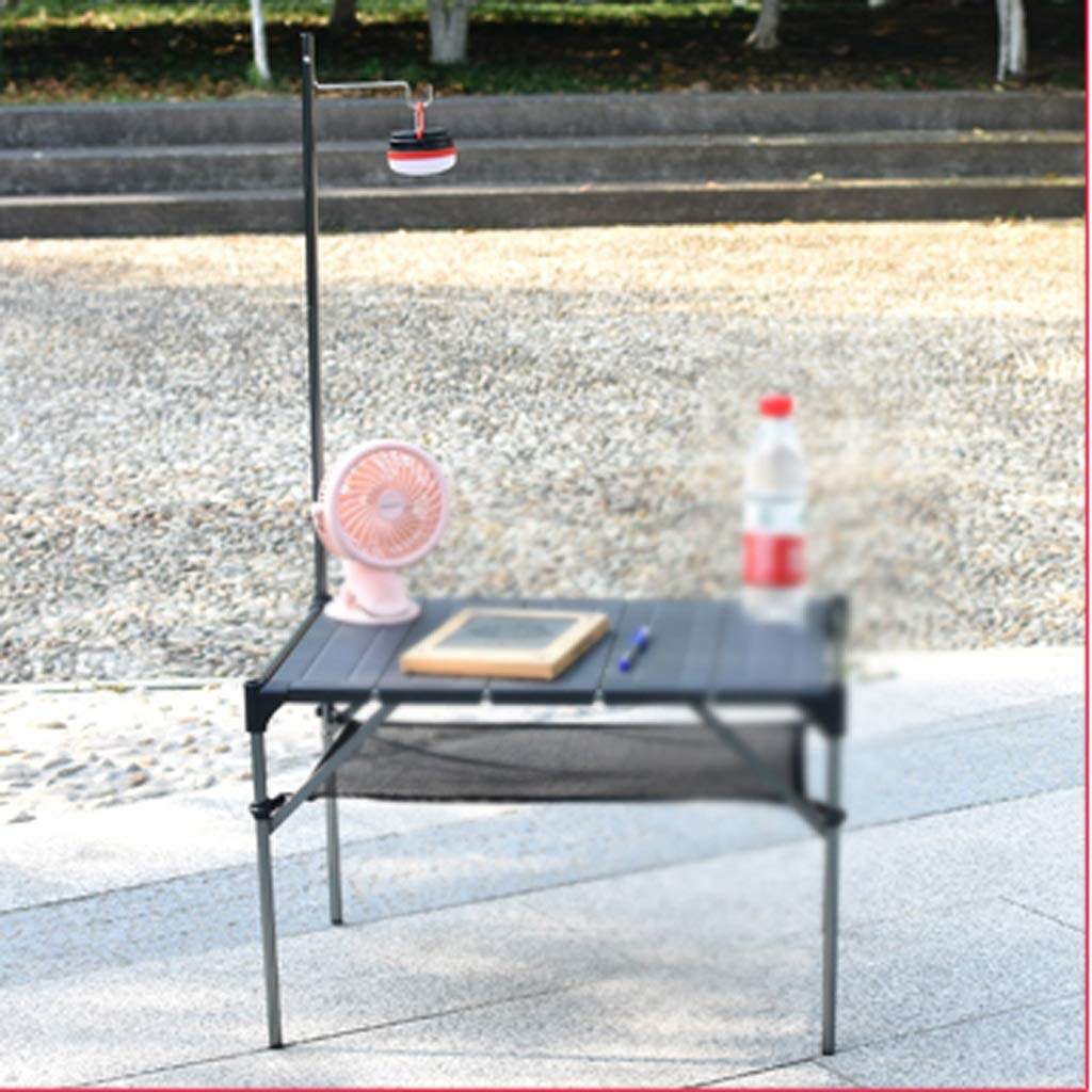ZENIXXXX Outdoor Folding Table, Picnic Barbecue Camping Portable Combination Multi-Function Aluminum