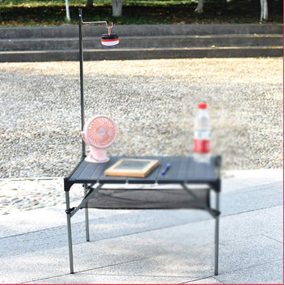 ZENIXXXX Outdoor Folding Table, Picnic Barbecue Camping Portable Combination Multi-Function Aluminum