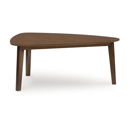 Signature Design by Ashley Lyncott Mid-Century Modern Table, Set of 3, Medium Brown