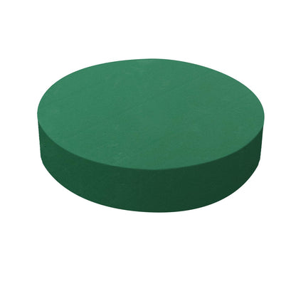 Pastlla 4 Pcs 10 Inch Floral Foam Blocks Large Dry and Wet Floral Foam for Diy Fresh Flowers, Artificial Flowers, Wedding Aisle Flowers Party Home Office Garden Decoration (Round)