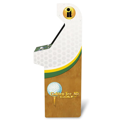 ARCADE1UP Golden Tee 3D Deluxe Arcade Machine, Built for Your Home, Over 5-Foot-Tall Cabinet with 8 Classic Games