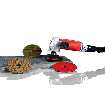 Air Grinder,4-Inch Air Wet Stone Polisher 5500 Rpm with Rear Exhaust,Air-Powered Stone Polisher