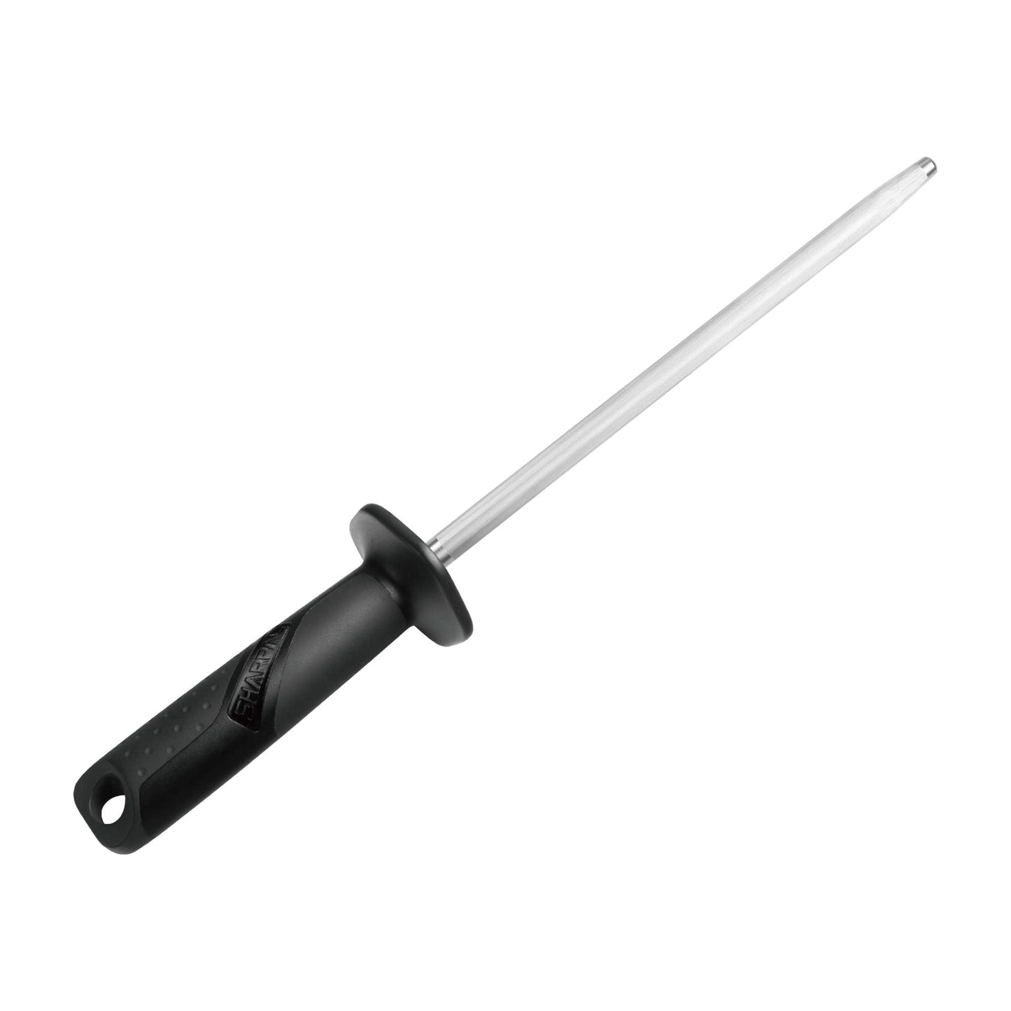SHARPAL 117N Professional Kitchen Knife Sharpening Honing Steel Sharpener Rod Restore Blade Quickly(10 Inch)