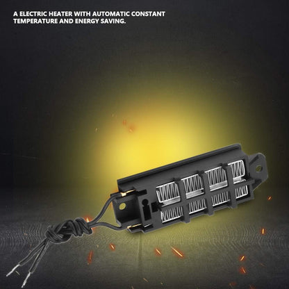 12V 50W PTC Ceramic Air Heater, Automatic Constant Temperature Electric Heater with Bracket