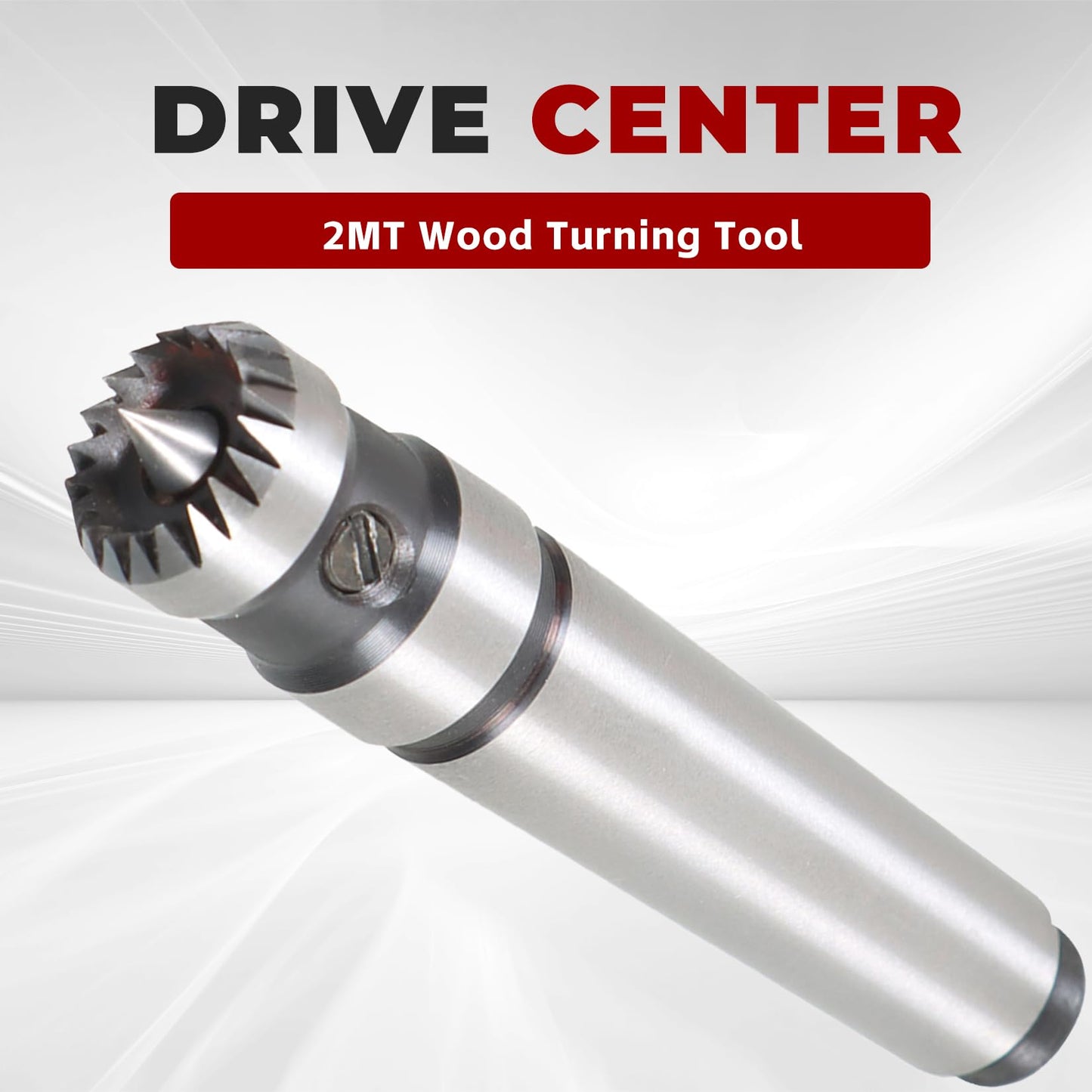 findmall 2MT Wood Turning Tool with 5/8 Inch Super Wood Lathe Drive Center for Wood and Metalworking Lathe Drive Center