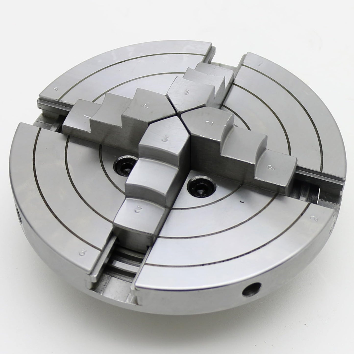 Wood Lathe Chuck, 6 inch 4 Jaws, Self-Centering Lathe Chucks for Woodturning, 4 Jaw Chuck for Wood Lathe 1 x 8TPI Thread