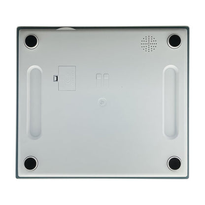 Taylor Digital Extra-Wide Extra High 500lb Capacity Bathroom Scale for Body Weight, Ultra Wide Platform, Digital Weighing Machine for People, Easy-to-Read, Slate Blue