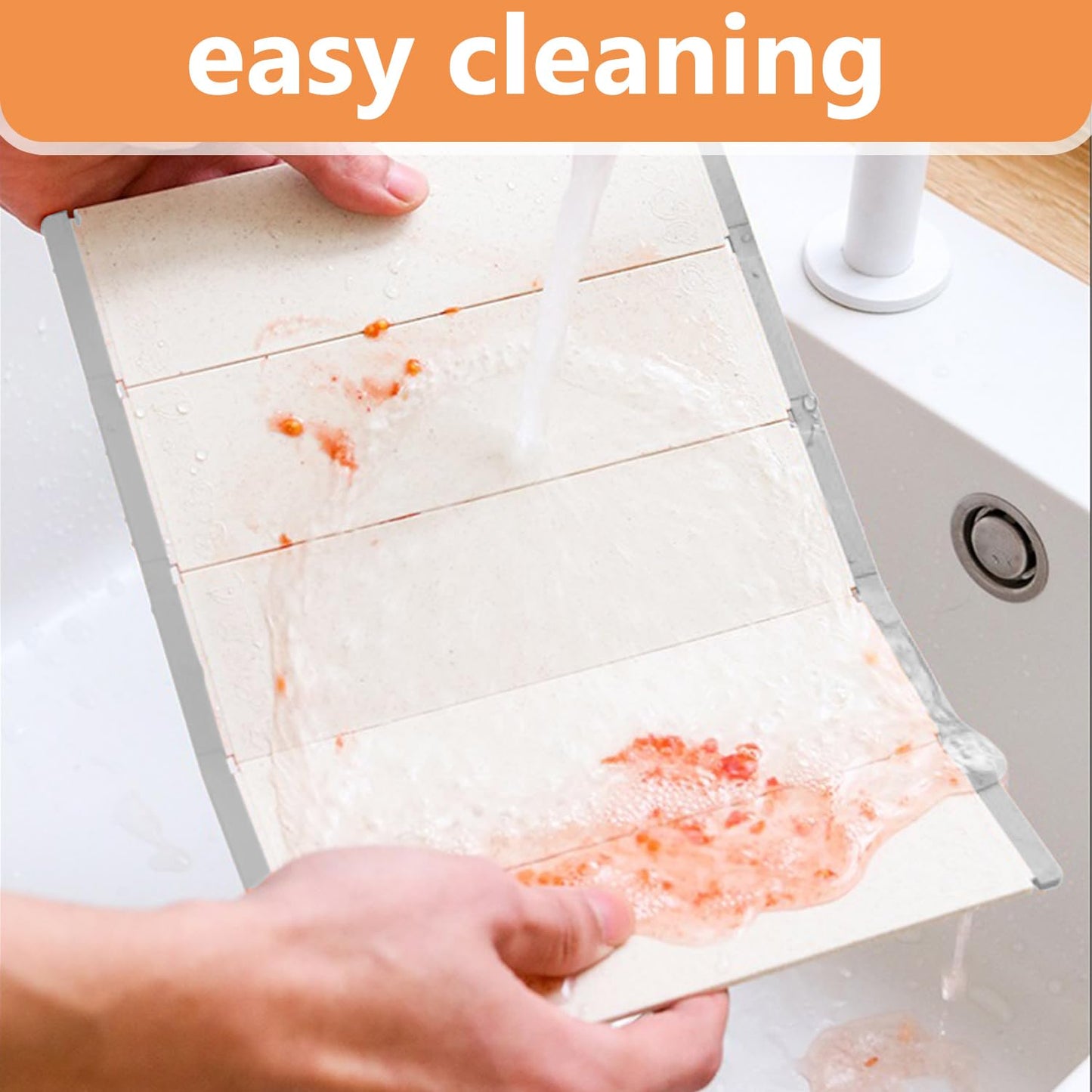 TOOPONE Small Cutting Board Set, 11 x 8 inches, Foldable Plastic Kitchen Boards for Food Prep