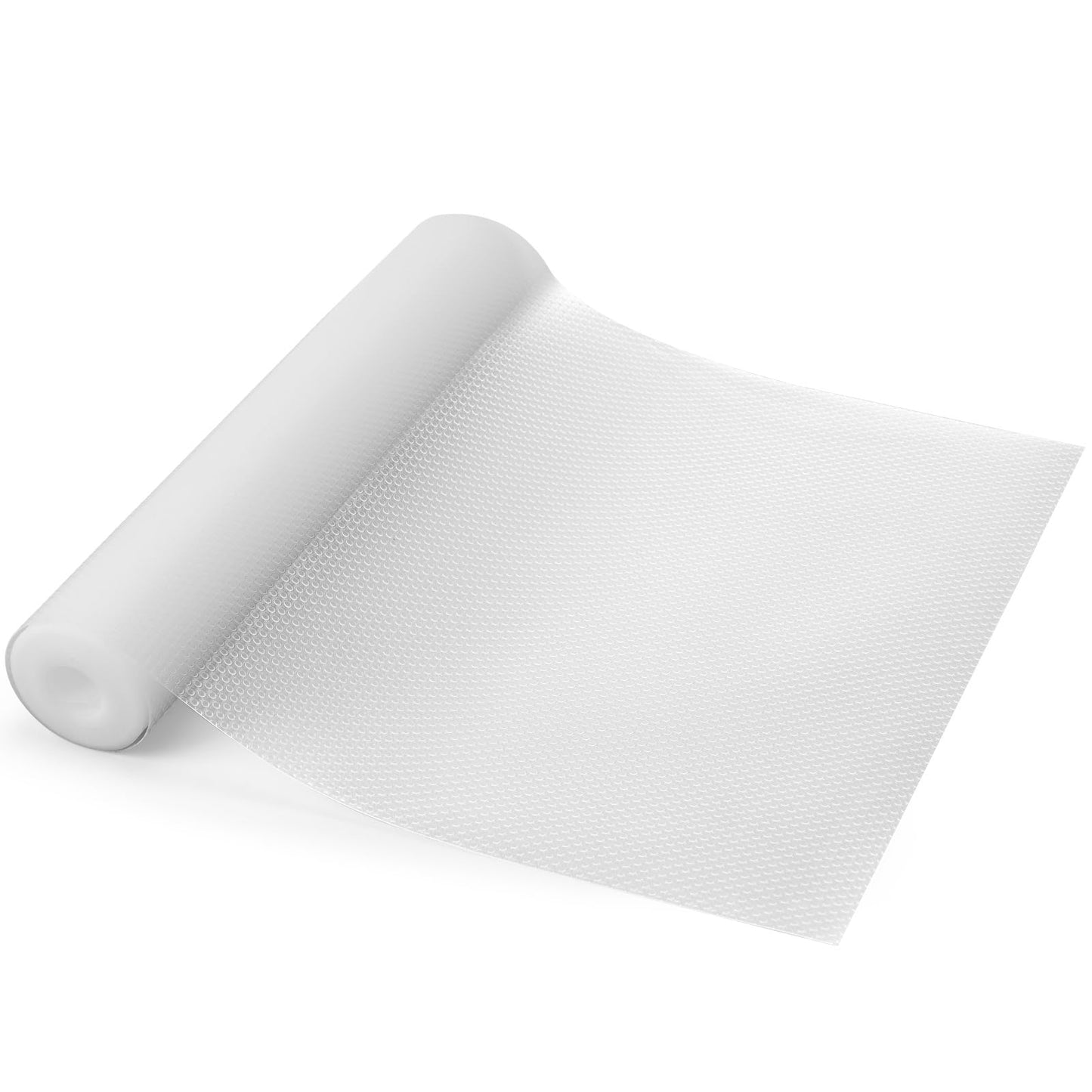 Palantimos Thick Clear Shelf Liner, 17.7" x 236", Heavy-Duty Non-Adhesive EVA Cabinet & Drawer Liner, Waterproof, Oil-Resistant, Easy to Cut for Wire Shelves, Fridge, Kitchen, Pantry