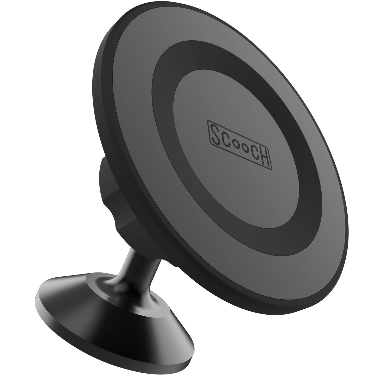 Scooch Magnetic Phone Mount for Car Compatible with Any Smartphone [Wingmount] Strong Magnets, Adjustable Magnetic Phone Holder for Car Dashboard, Works Best Cases (2022 Model)