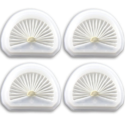 Improvedhand VLPF10 Filter Replacement Compatible with Black and Decker Dustbuster Hand Vacuum Replace Model # HLVA315J HLVA320J00 N575266 (4 Pack)