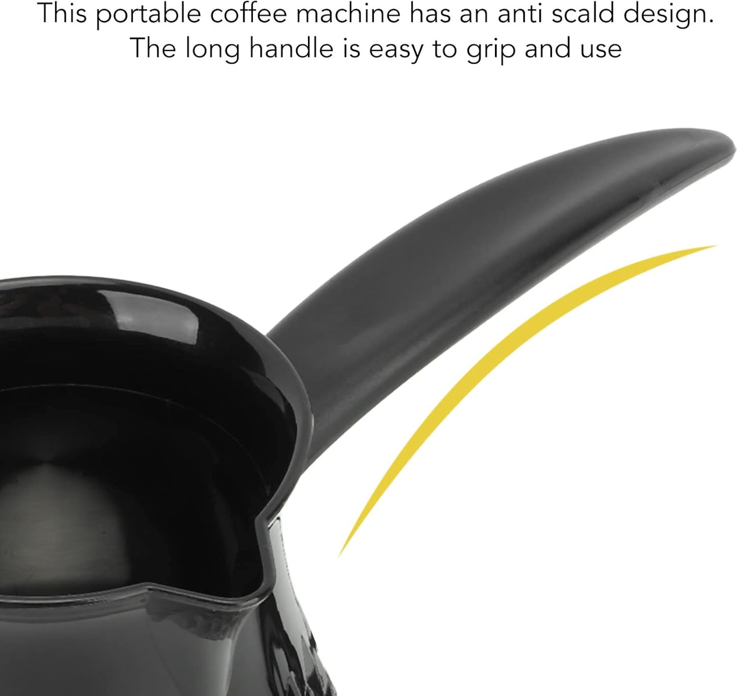 Zerodis Stainless Steel Coffee Percolator, Electric Camping Coffee Maker for Travel RV Hunting