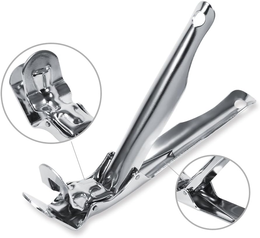 ViaGasaFamido Bowl Clip - Food Tongs, Iron, Polished, Modern, 20.5cm, 1 Piece, Dishwasher Safe