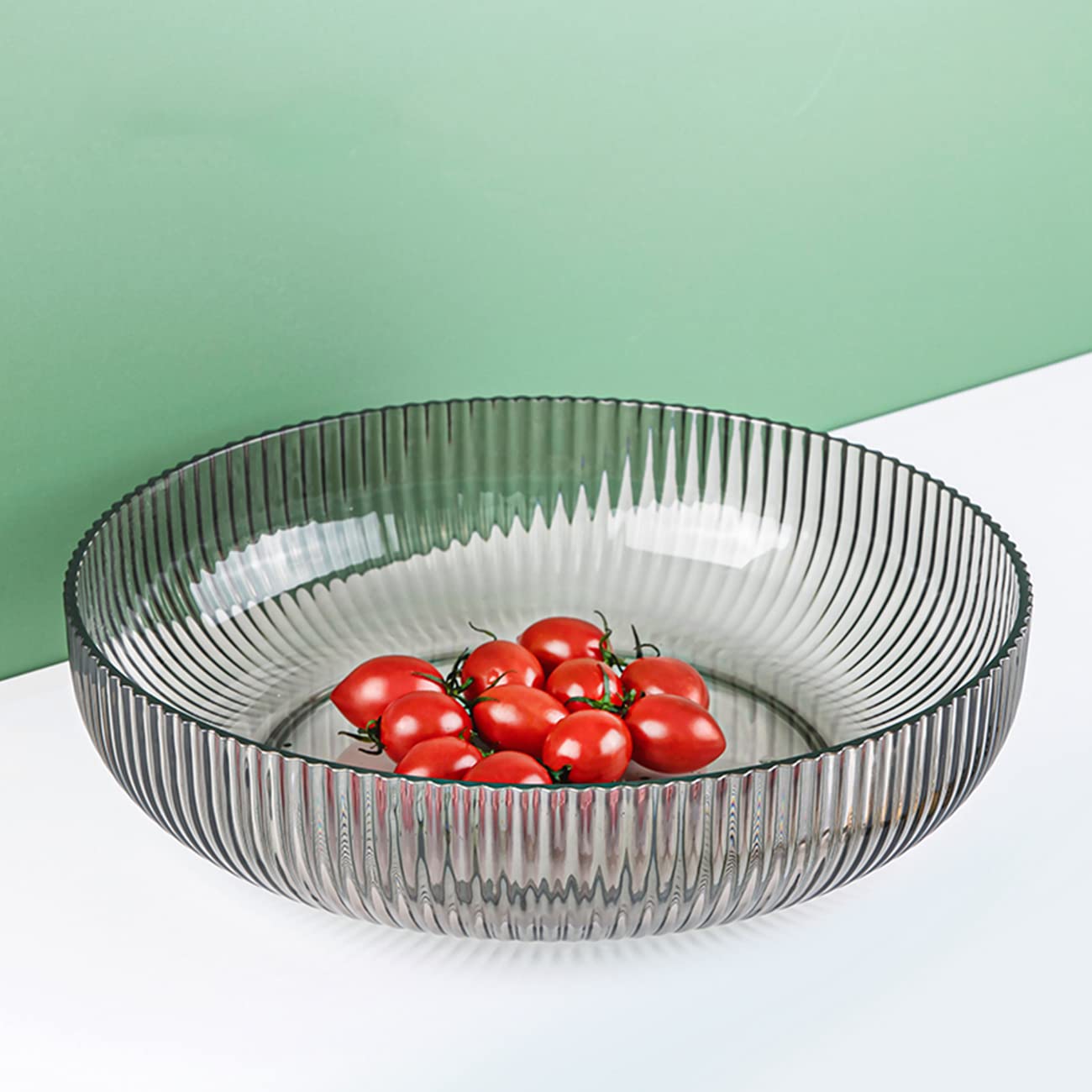 Zcooooool Fruit bowl Stylish designed Fruit Basket Food Grade Plastic Super Durable Fruit Bowls