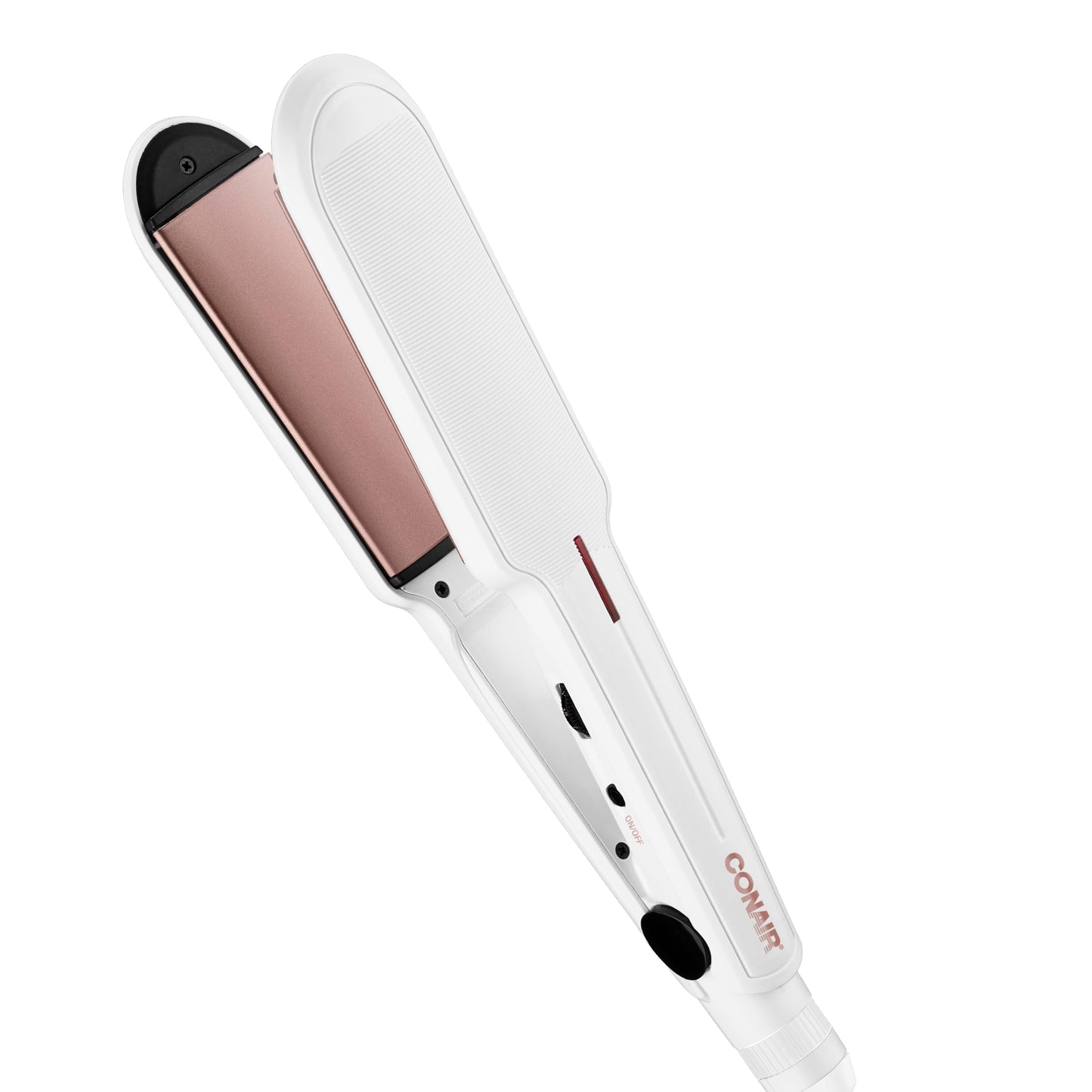 Conair Double Ceramic Flat Iron, 1 1/2-inch Wet-to-Dry Hair Straightener