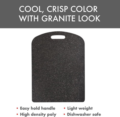 Dexas Decorator House SuperBoard Cutting Board, 12 by 16 inches, Heavy Granite