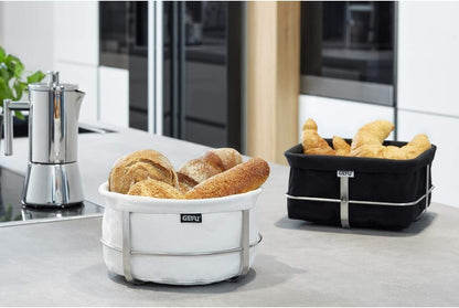 GEFU Bread Basket in White